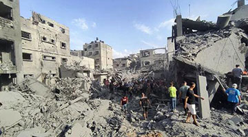 以軍再次轟炸加沙地帶難民營 已致14人死亡