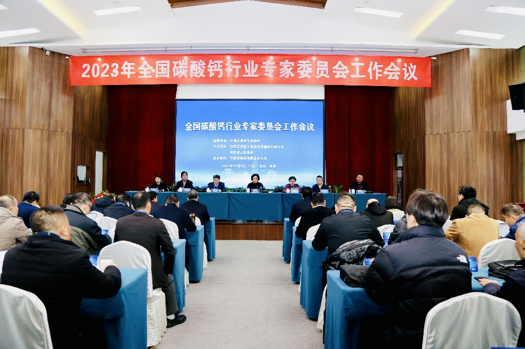 中国无机盐工业协会碳酸钙行业专家委员会工作会议在井陉县召开