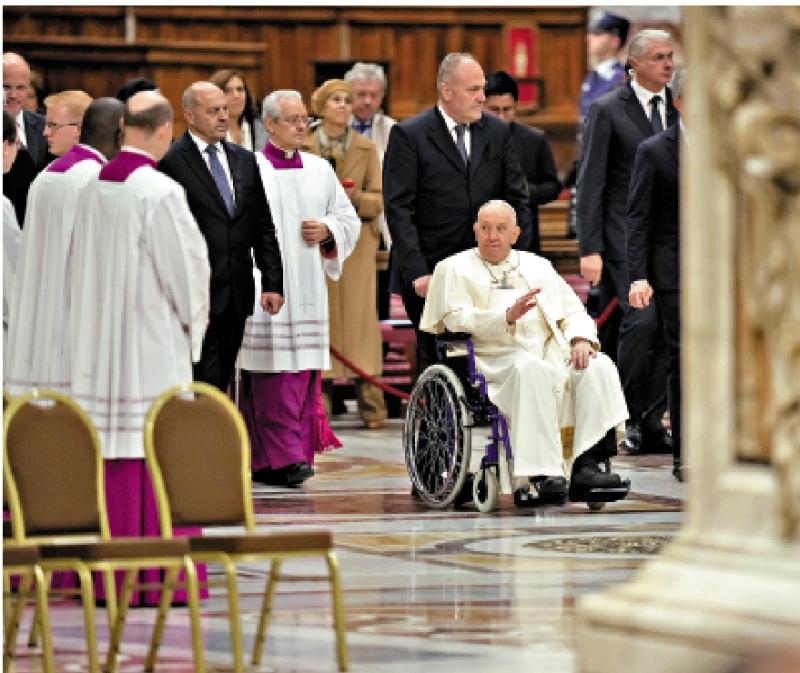 ﻿教宗稱去世後不葬在梵蒂岡