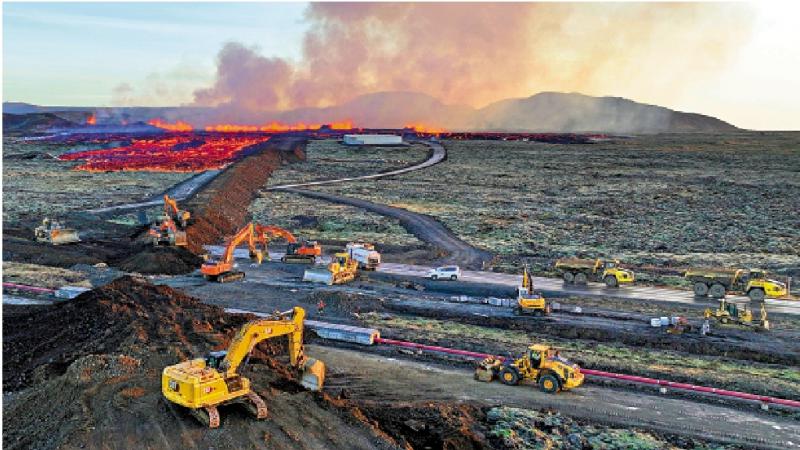 冰岛近年火山频喷发