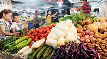 ﻿商务部：增加菜肉节日供给 保市场量足价稳