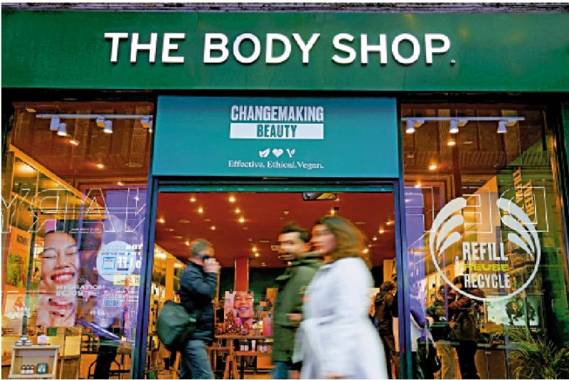 ﻿英国The Body Shop破产 百间分店恐关门