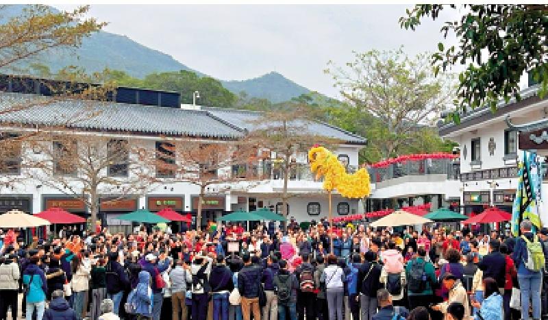 龍年新春125萬旅客訪香港 超越2018年水平