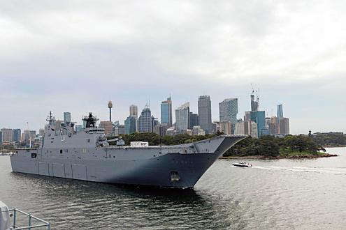 澳洲擬撥款566億 打造二戰後最大艦隊