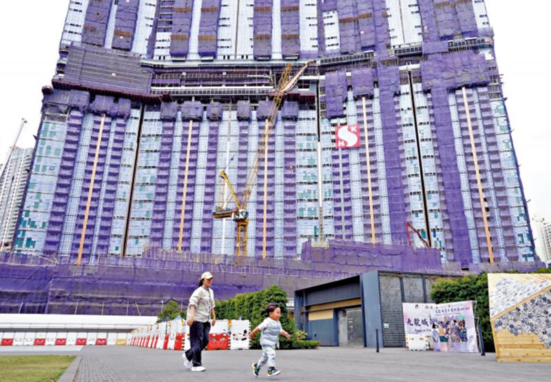﻿近5万伙私楼两年内落成 九龙城占1/4