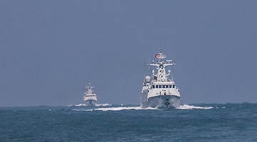  The southern war zone is located in the South China Sea, and the joint air sea patrol is organized