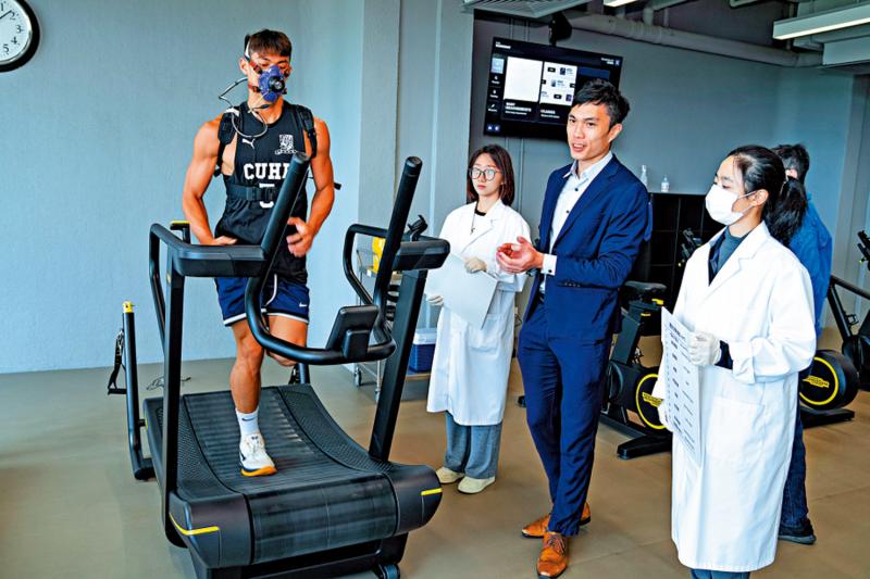 ﻿中大新健身室　添监测体能装置