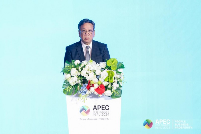 2024年APEC工商领导人峰会高层论坛暨全球推介会在香港举行 工商界APEC秘鲁年之旅拉开序幕