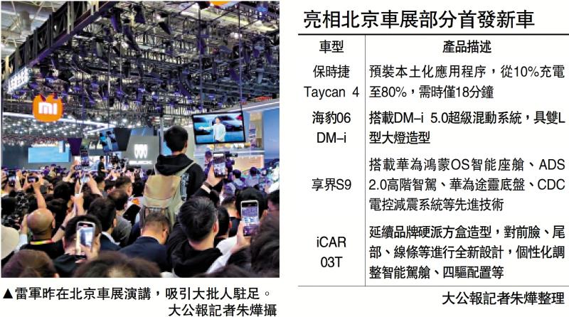 ﻿小米将投千亿研发 目标跻身五大车厂