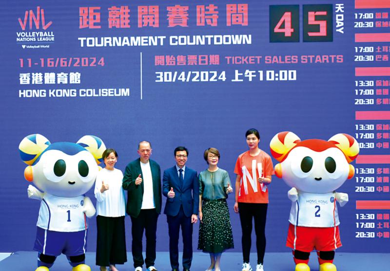 ﻿世界女排联赛香港站2024赛程