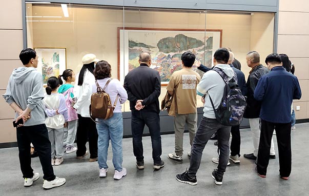 商丘首屆界畫藝術作品展開展 講好中國故事