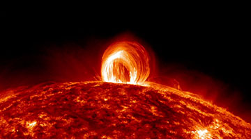 国家空间天气监测预警中心发布太阳耀斑信息提示
