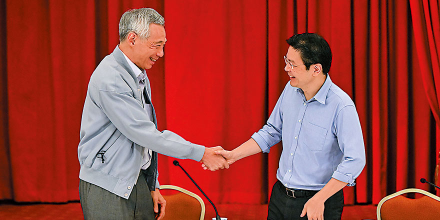 ﻿李显龙卸任 黄循财就职新加坡总理