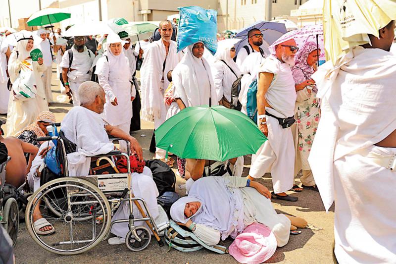  Saudi Arabia/Saudi Arabia: 19 Pilgrims died of heatstroke