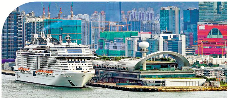 ﻿4000游客登邮轮 深圳来港度周末