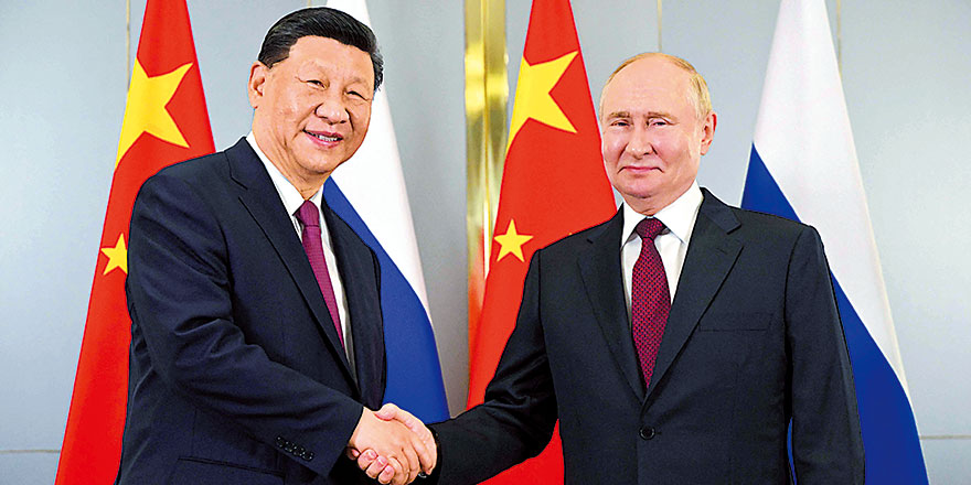 ﻿习近平会见普京：中俄继续加强全面战略协作