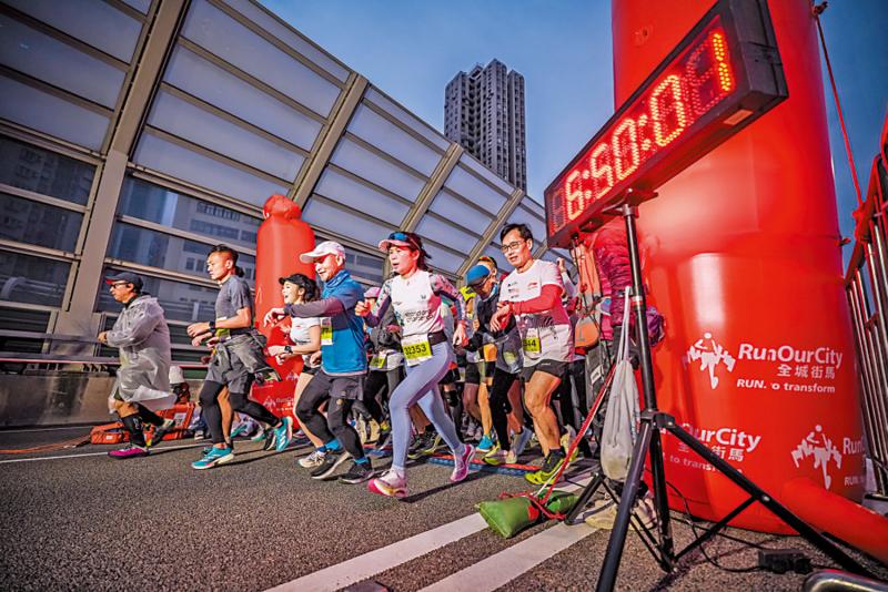 香港街马12．8举行　首加入“五感马拉松”