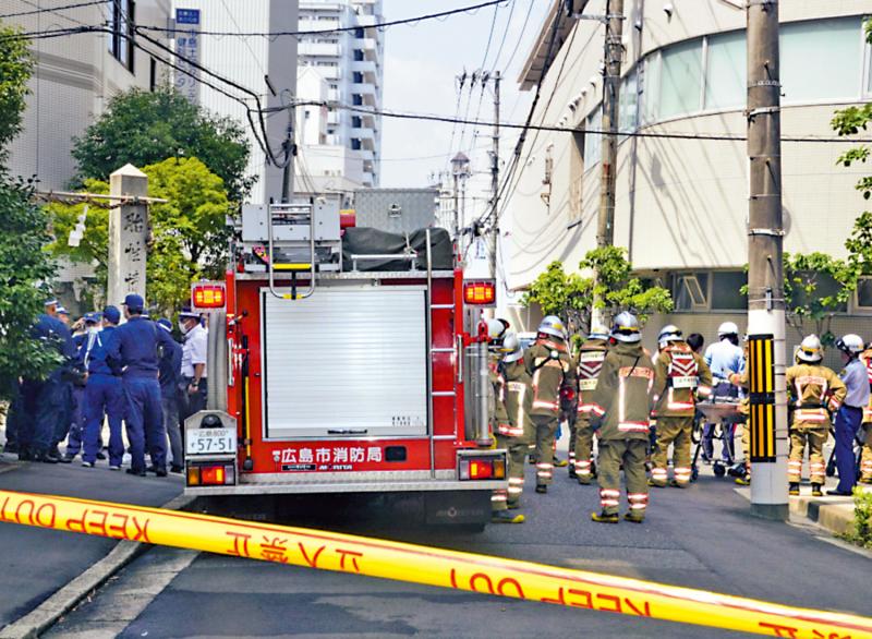 ﻿广岛诊所氯气外洩 9人不适送院