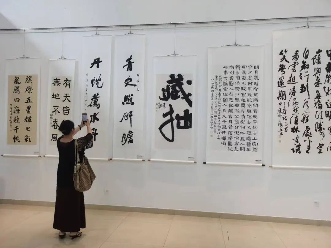 湖南德泉國學書院書畫聯展在長沙簡牘博物館舉行