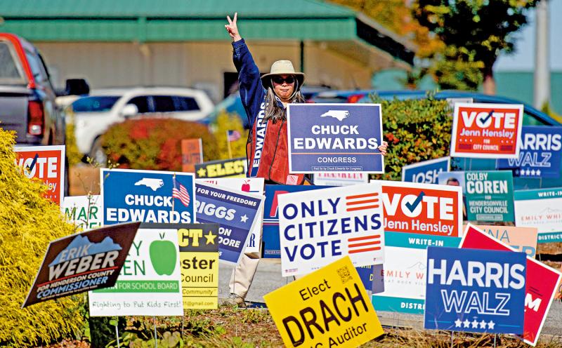 ?搖擺州選民不堪其擾 放狗嚇退拉票者