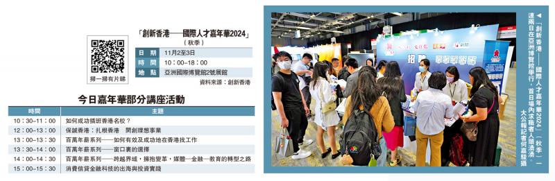 ﻿國際人才嘉年華/逾200中外企業招聘會 提供2萬職位