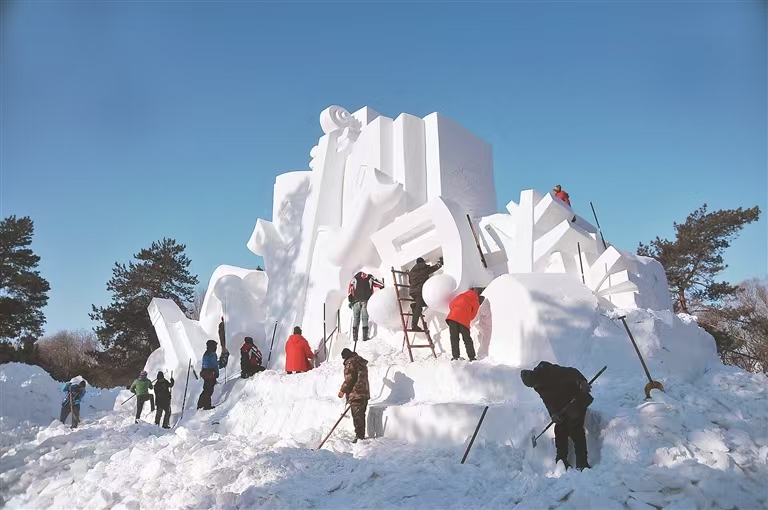 太陽島雪博會(huì)將打造6個(gè)主題景觀區(qū)