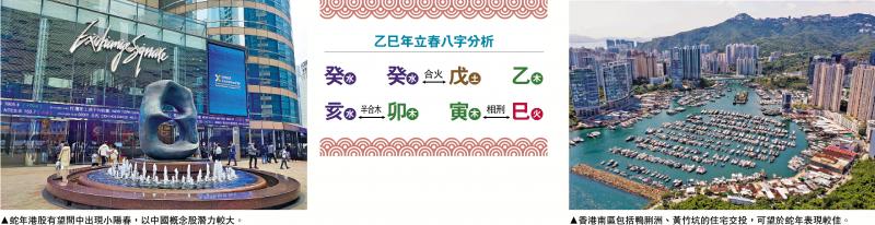 ?股樓運(yùn)程1/蛇年經(jīng)濟(jì)勝龍年 南區(qū)樓市交投旺