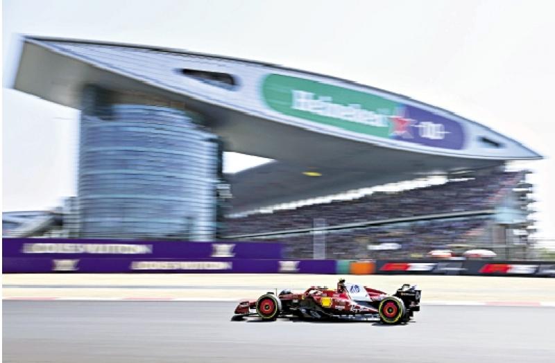 ﻿F1上海站排位赛成绩