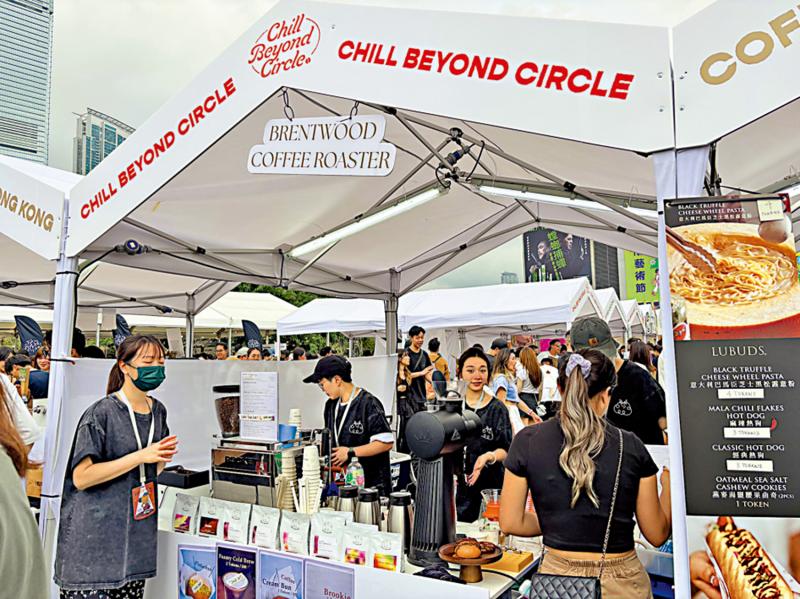 ﻿西九咖啡节 日本名店摊位排长龙