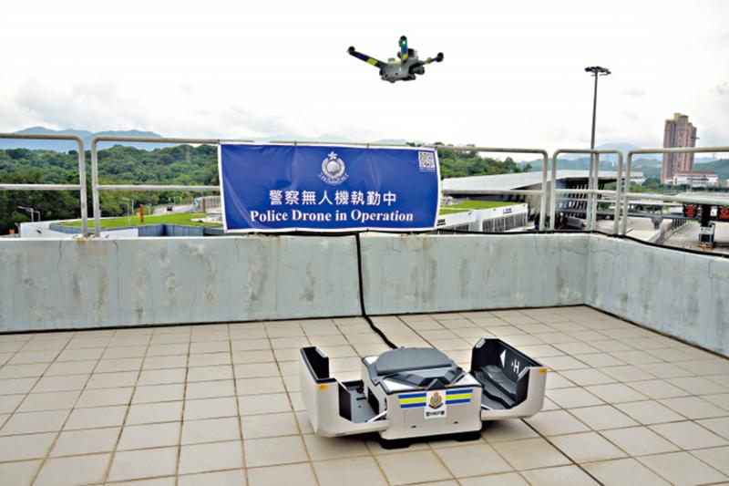?警方無人機“行咇”首月助破四案