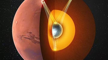 我国科学家最新发现 首次确证火星存在固态内核