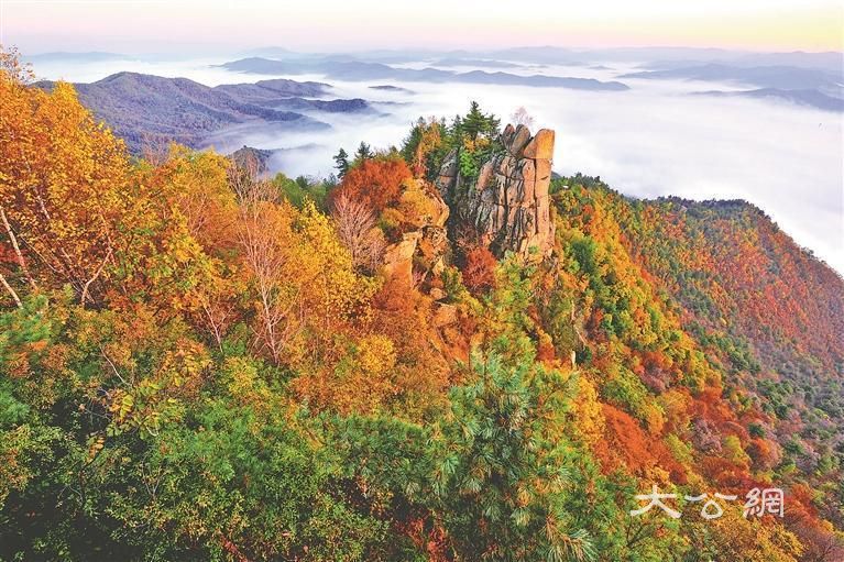 伊春五花山秋韵惹人醉