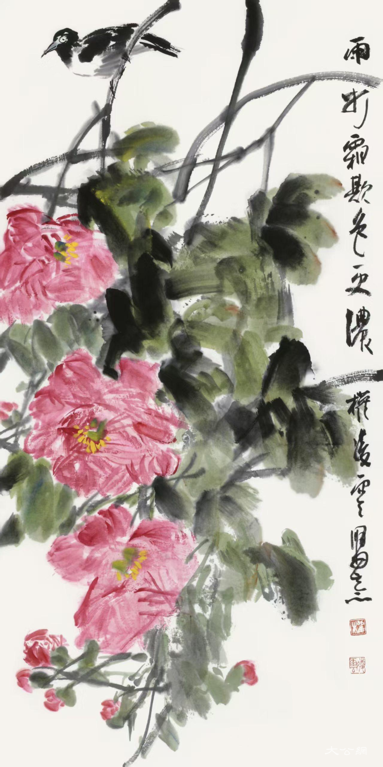 权凌云：墨韵花香里的艺途之旅
