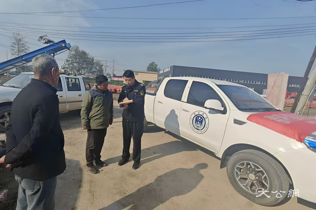 商丘市梁园区农业综合行政执法大队开展粮食流通领域专项执法检查