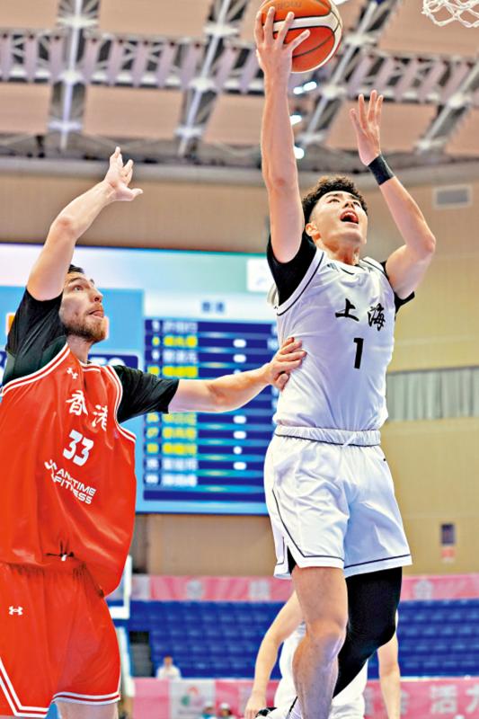 ﻿港男篮83：107负上海