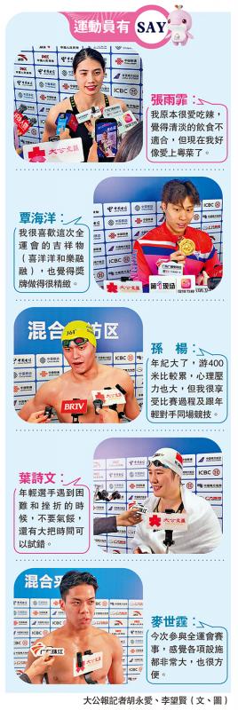 ﻿运动员有SAY