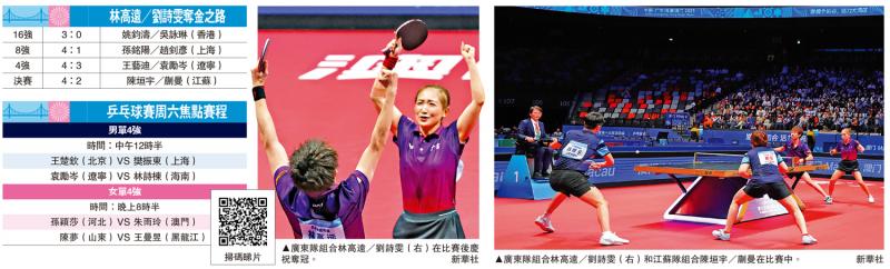 ﻿第十五届全国运动会 全运+乒乓球/“拳不怕少壮” 林高远刘诗雯混双夺金