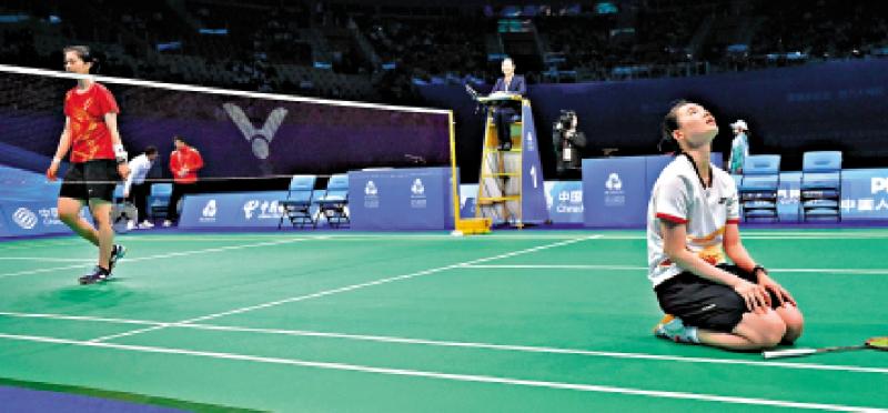 ﻿韩悦逆转胜 羽球女单获铜