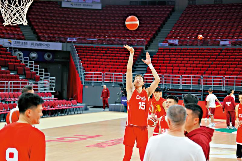 ﻿中国男篮周五世盃预赛对阵韩国队