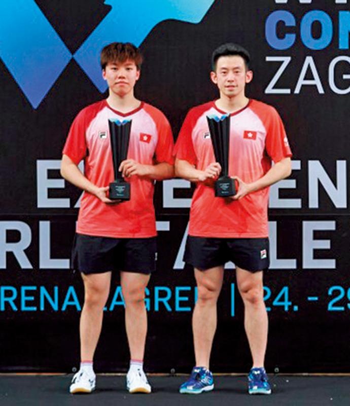 ﻿“黄陈配”膺男双世一